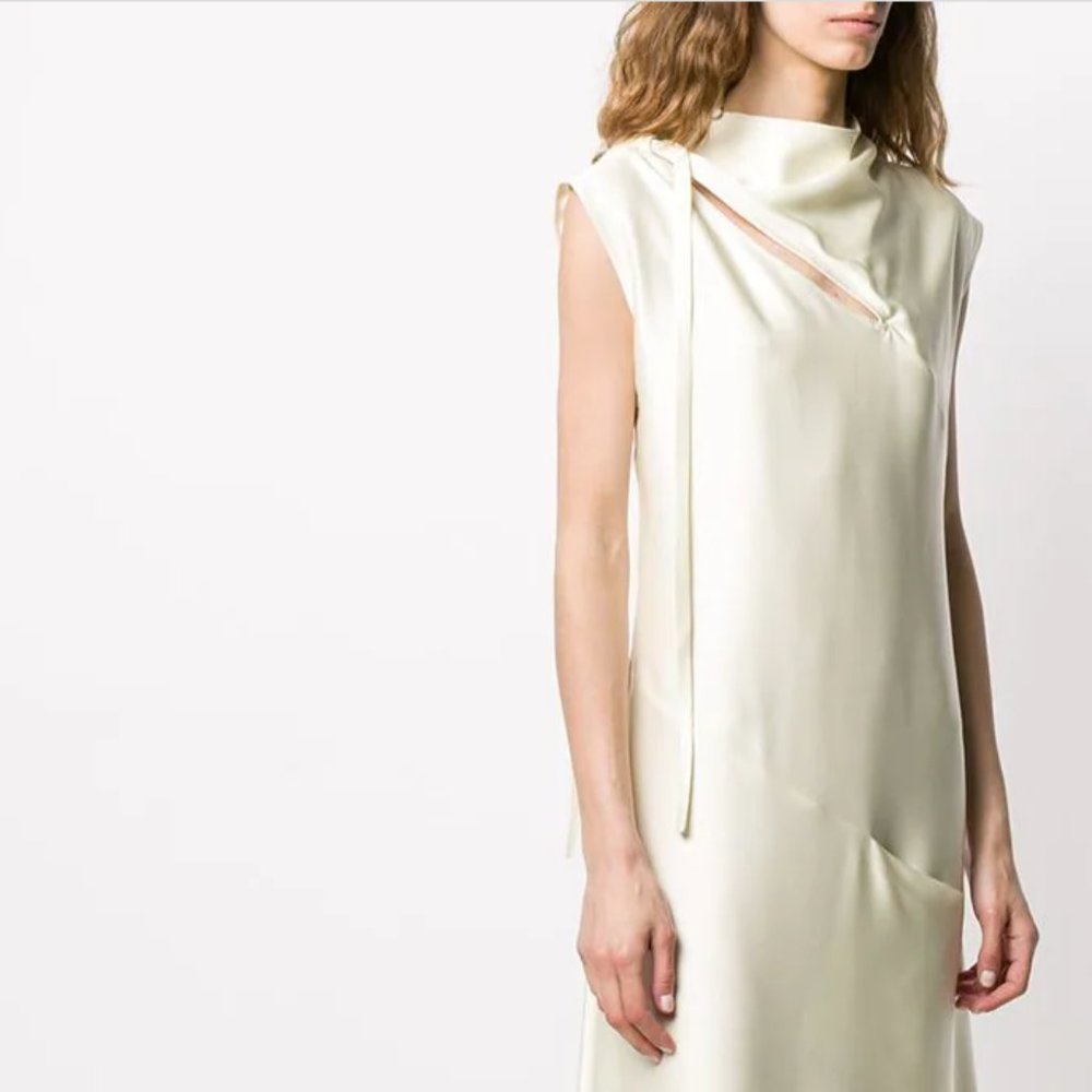 Jil Sander Marianthi sleeveless maxi dress /evening dress / casual wedding dress